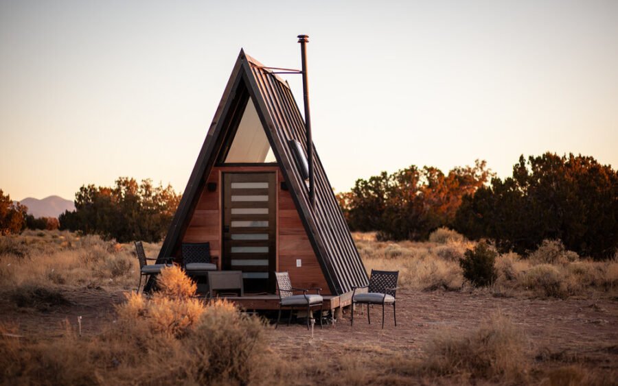 The A-frame Grand Glamping Grand Canyon Tiny Cabin 001