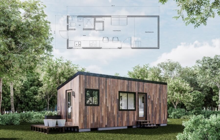 Urban Cabin on Wheels Plans 005