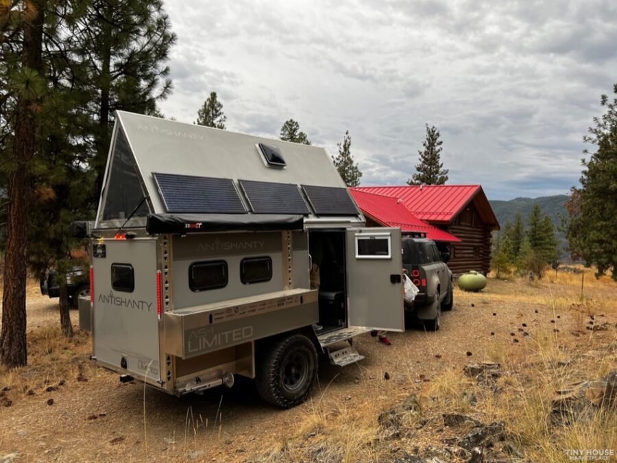 2021 Antishanty teardrop off-road camper tiny house 001