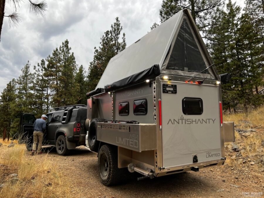 2021 Antishanty teardrop off-road camper tiny house 002
