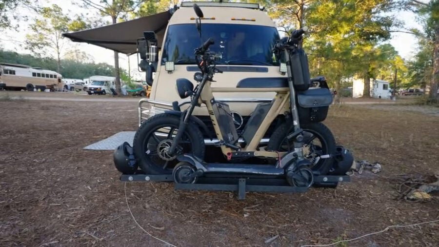 (1028) When Tech Nerds build a VAN MANSION _ Van Tour (1)