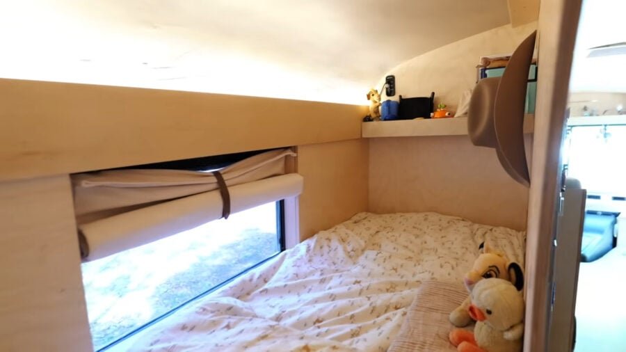 (1083) They Built a Stunning Modern Tiny Home in a Bus (3)