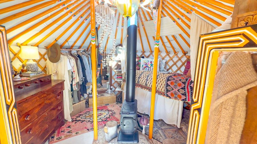 Off Grid Tiny Yurt - Exploring Alternatives and Molly Caroline