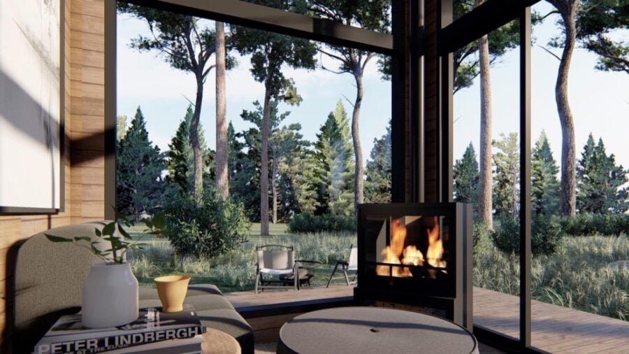 Shadowpine Tiny Cabin Plans