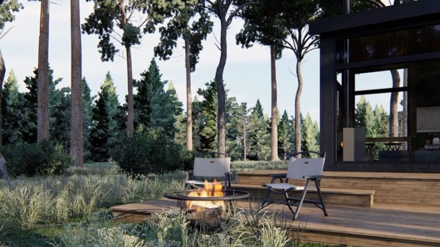 Shadowpine Tiny Cabin Plans