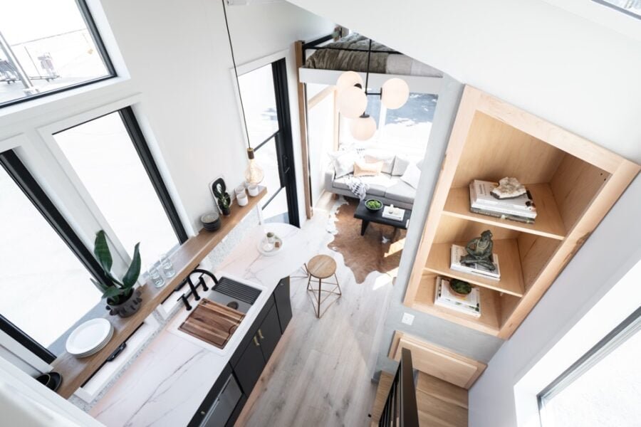 Terra Haven Tiny House 008 – Loft View