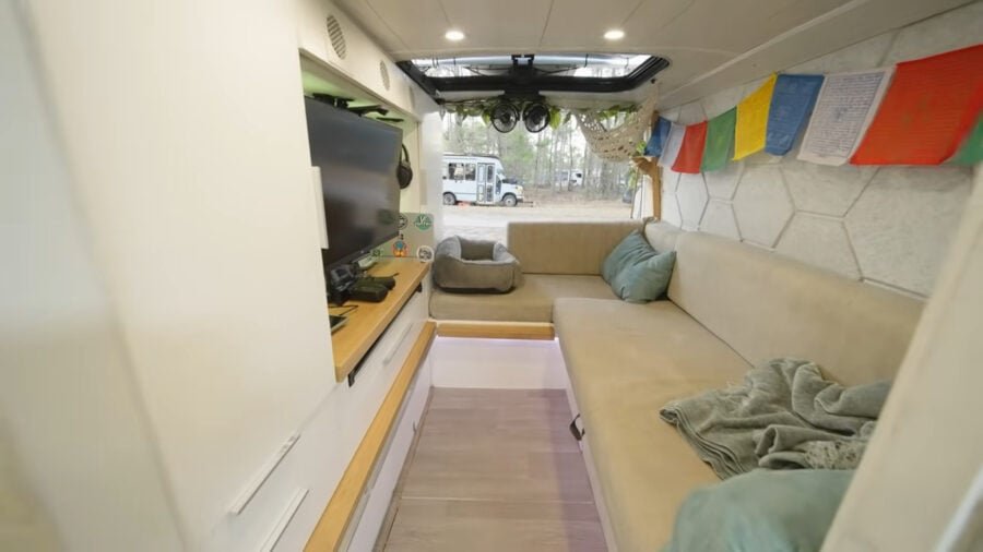 When Tech Nerds build a VAN MANSION _ Van Tour (1)