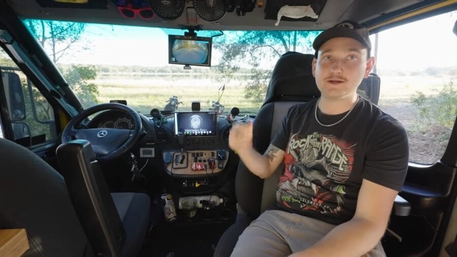 When Tech Nerds build a VAN MANSION _ Van Tour (15)