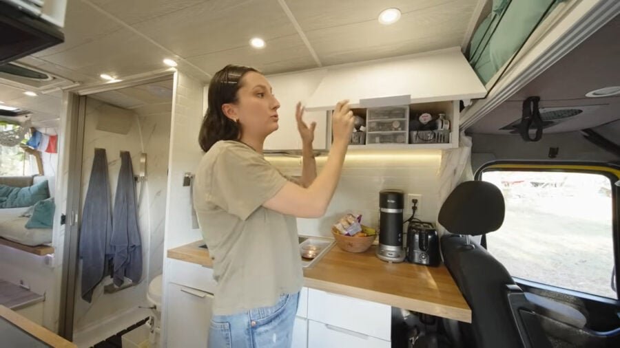 When Tech Nerds build a VAN MANSION _ Van Tour (5)