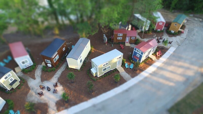 Modern Tiny Living Interior