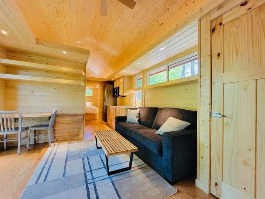 Classic King Tiny House on Lot 14 – Canoe Bay Village – Northern Wisconsin 005