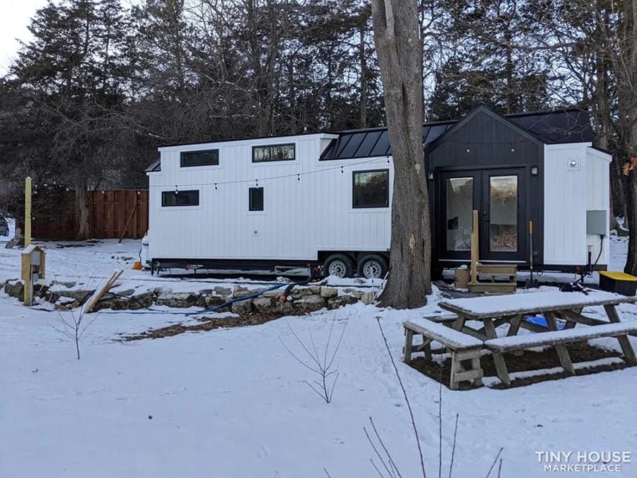 Willowbee Tiny homes 36′ Family THOW For Sale (w/ Interview) 6