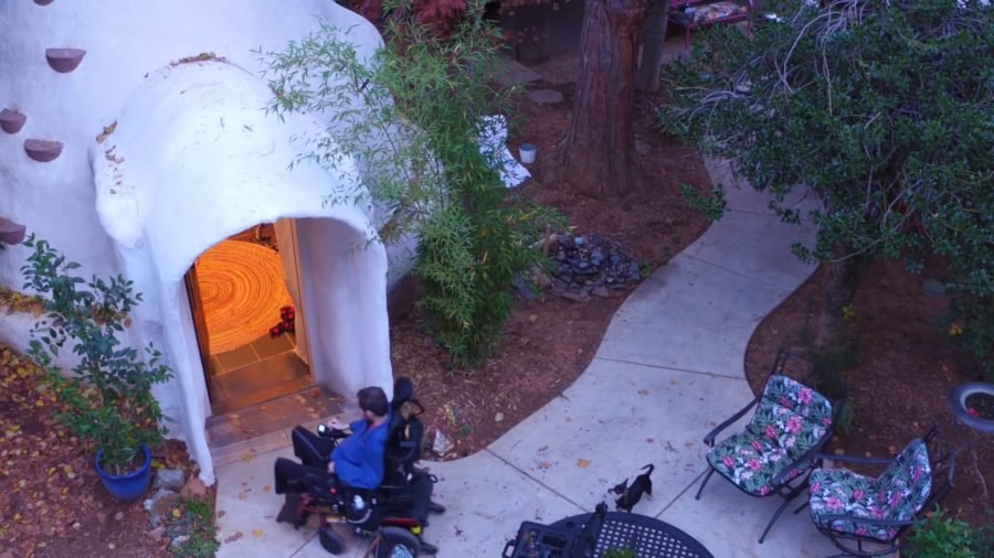 backyard dome teahouse windows