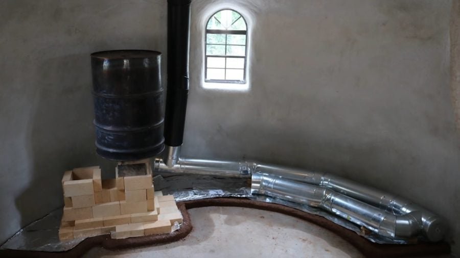 earthbag construction progress